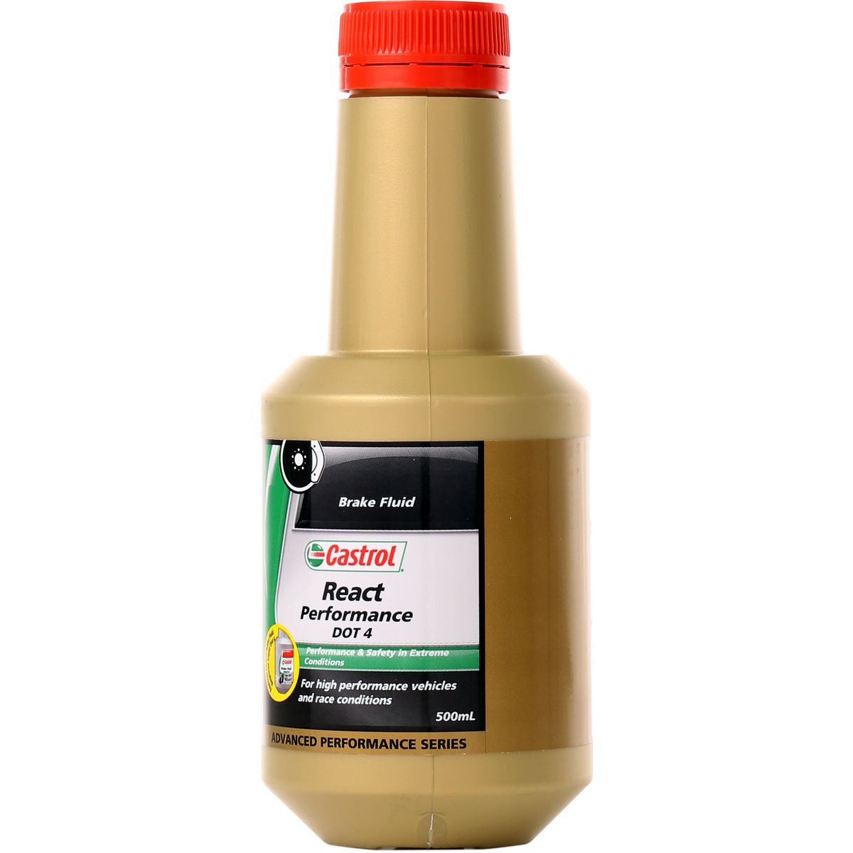 Castrol Brake Fluid-Dot 4 React 500ml - 3377737