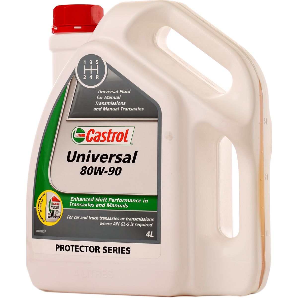 Castrol Manual Transmission Fluid Universal 80W90 4L - 3375564