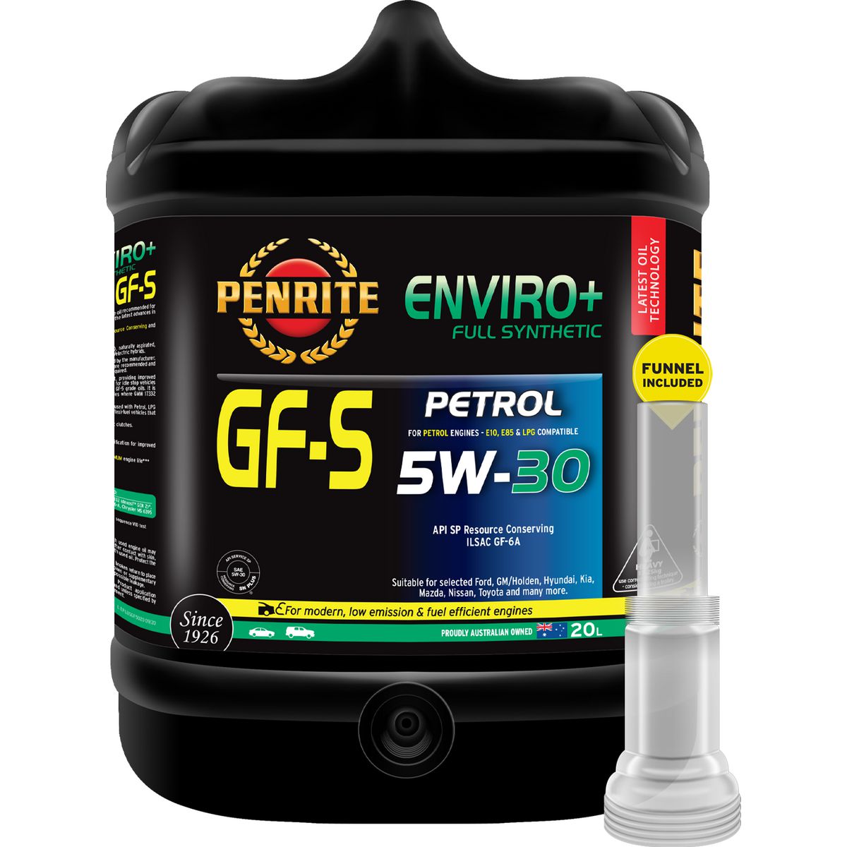 Penrite Enviro+ GF-5 5W-30 Engine Oil 20L - EPLUSGF5020
