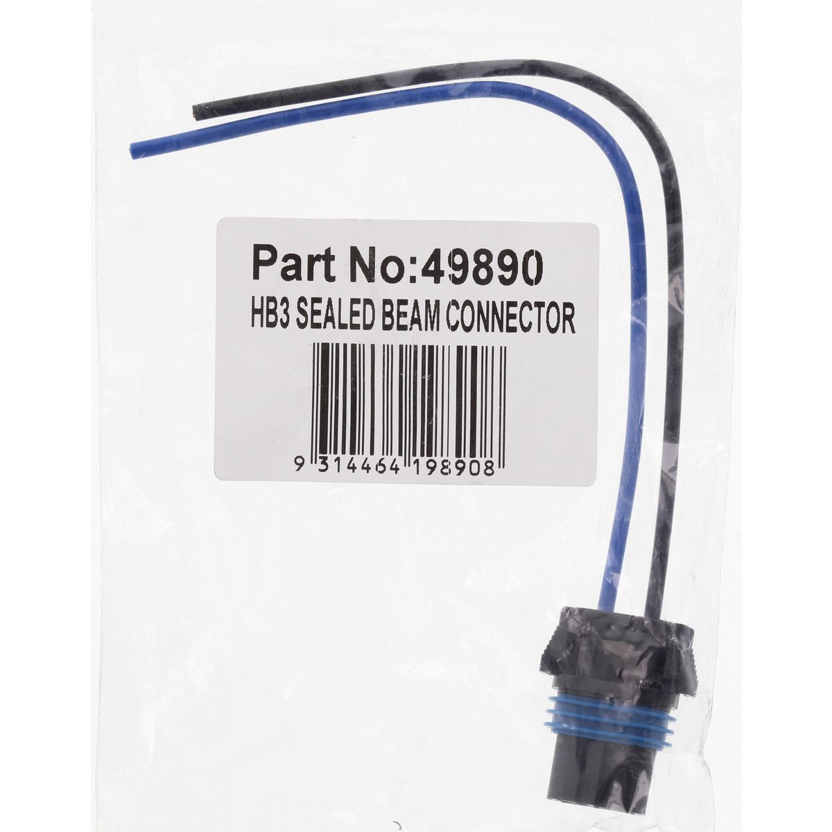 Narva Sealed Beam Connector HB3 - 49890