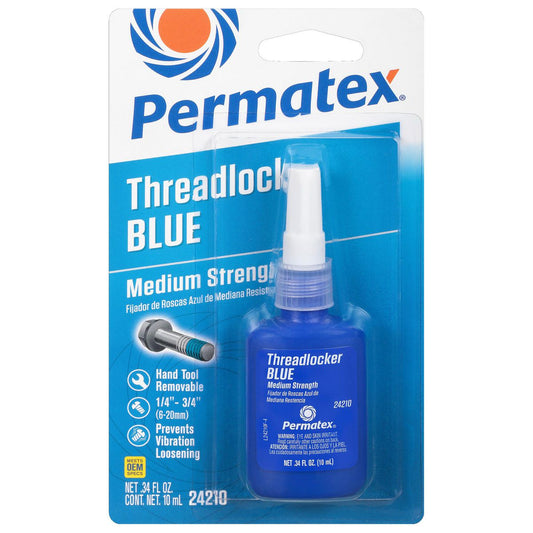 Permatex Threadlocker Blue Medium Strength 10ml - PX24210