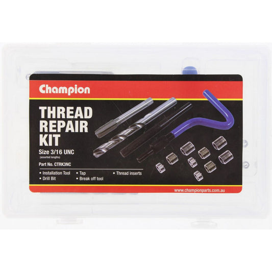 Champion Thread Repair Kit 3/16in UNC - CTRK3NC