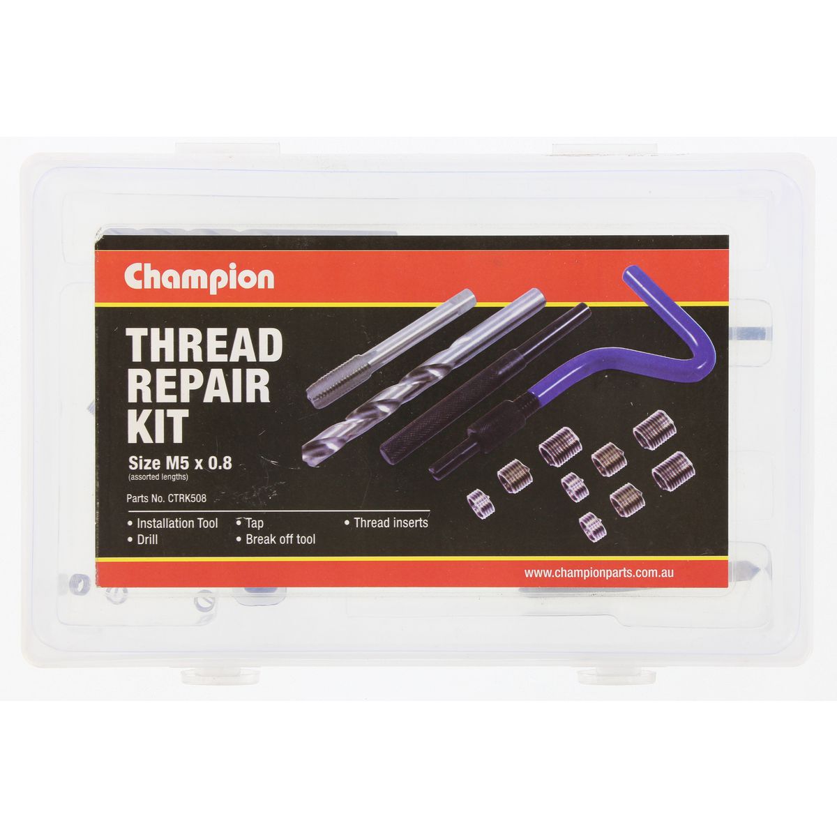 Champion Thread Repair Kit M5 x 0.8mm - CTRK508