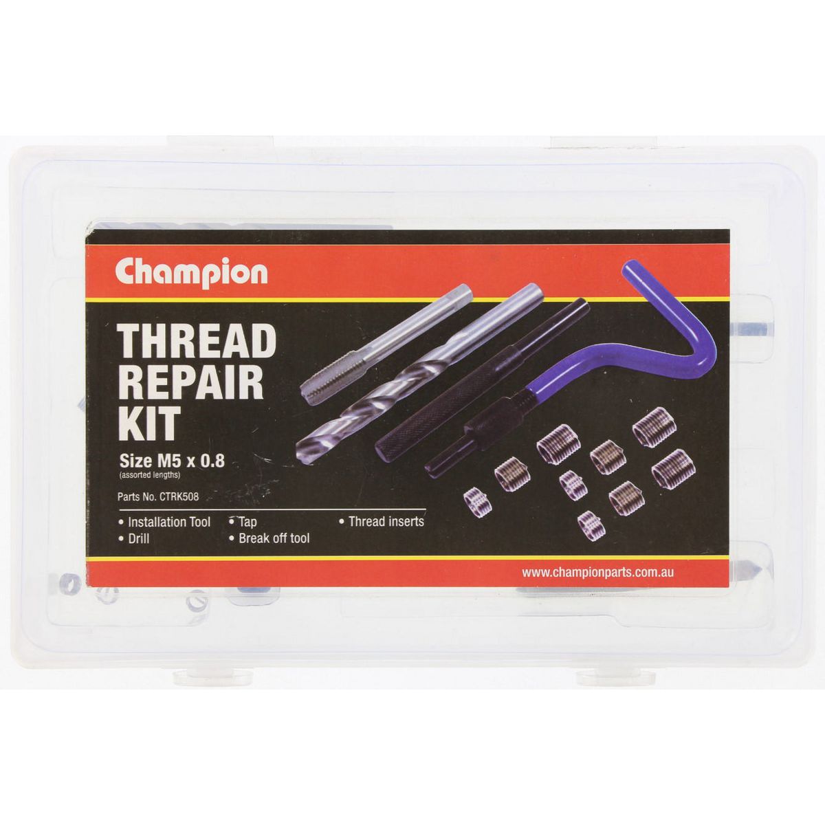 Champion Thread Repair Kit M5 x 0.8mm - CTRK508