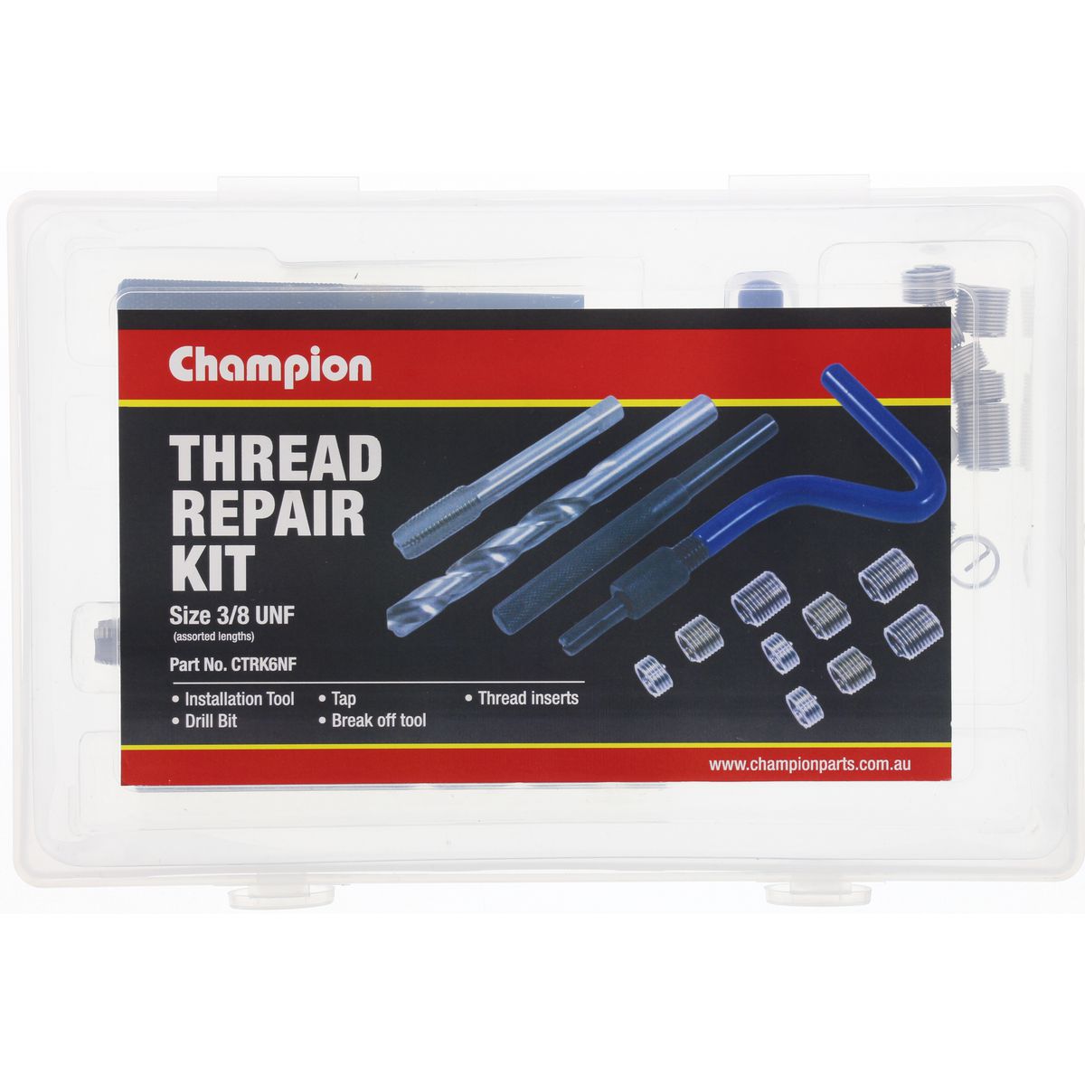 Champion Thread Repair Kit 3/8in UNF - CTRK6NF