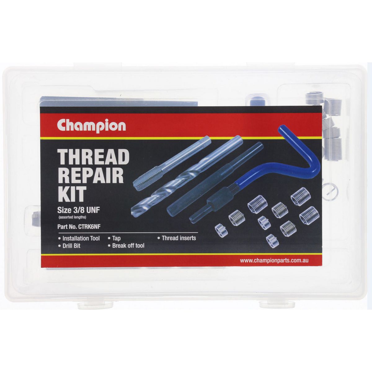 Champion Thread Repair Kit 3/8in UNF - CTRK6NF