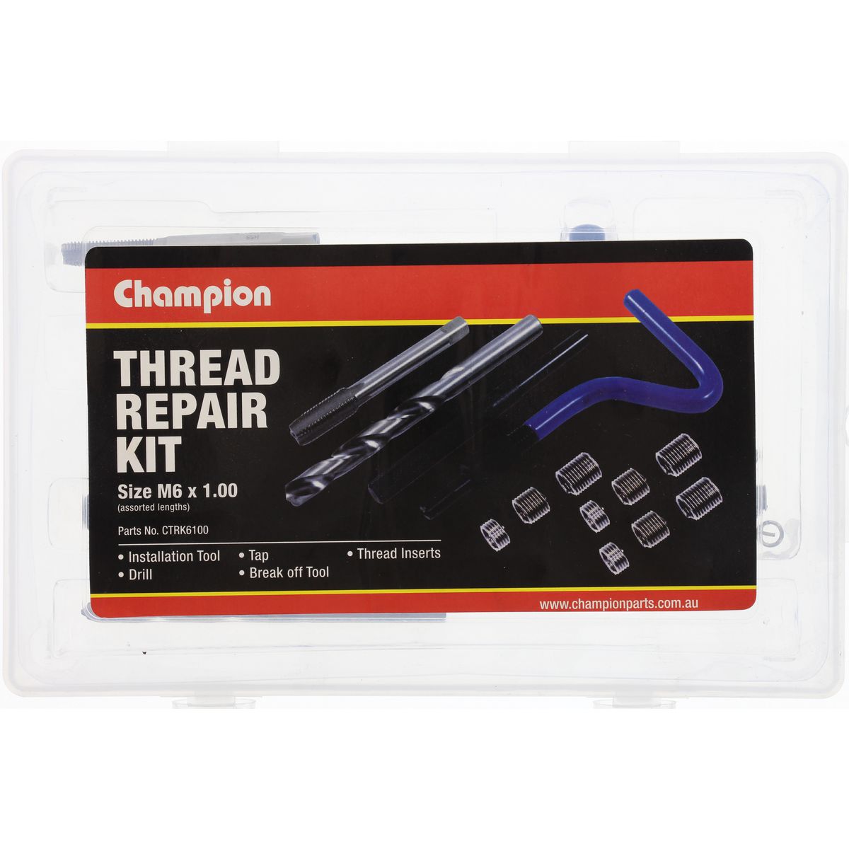 Champion Thread Repair Kit M6 x 1.00mm - CTRK6100