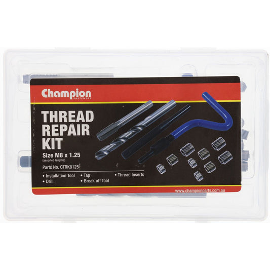Champion Thread Repair Kit M8 x 1.25mm - CTRK8125