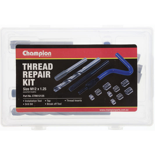 Champion Thread Repair Kit M12 x 1.25mm - CTRK12125