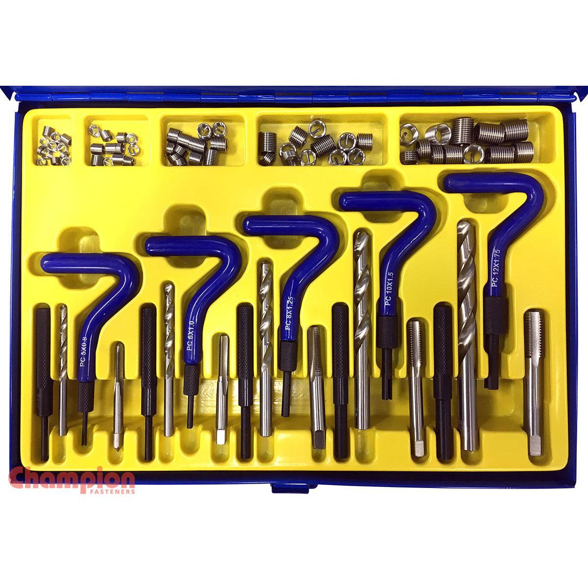 Champion Metric Thread Repair Kit 5 Sizes - CTRKMET-5