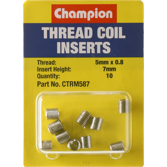 Champion Thread Insert Refills M5 x 0.8 x 7mm - CTRM587