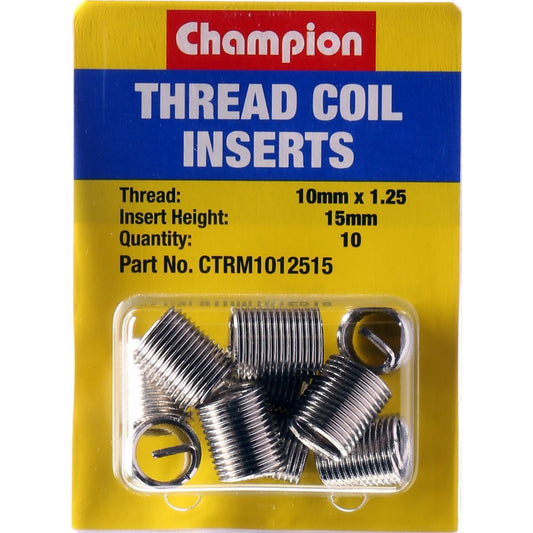 Champion Thread Insert Refills M10 x 1.25 x 15mm - CTRM1012515