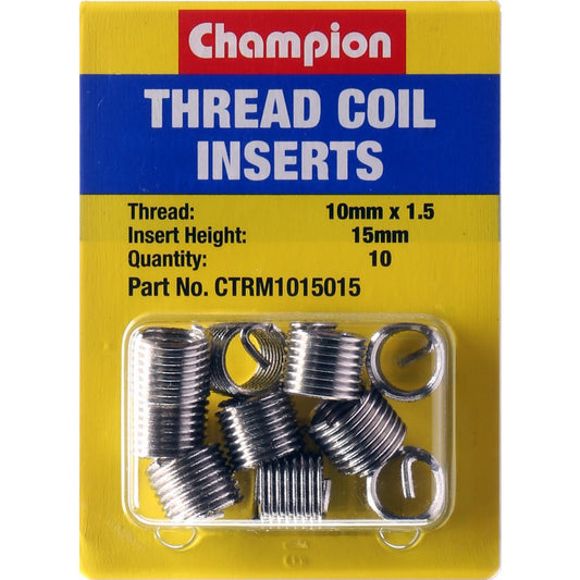 Champion Thread Insert Refills M10 x 1.50 x 15mm - CTRM1015015