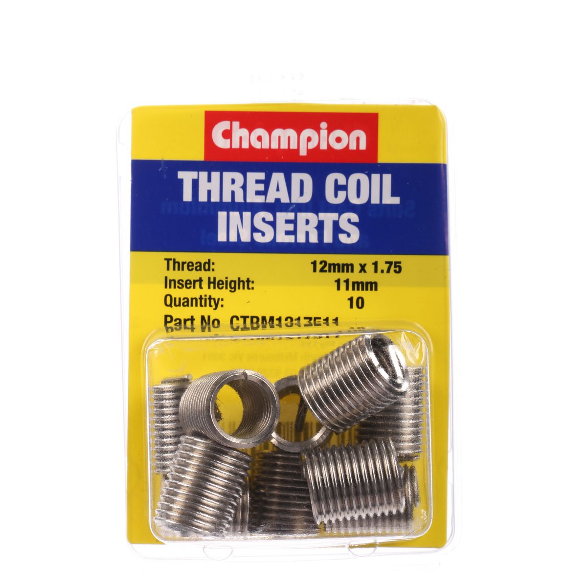 Champion Thread Insert Refills M12 x 1.75 x 11mm - CTRM1217511