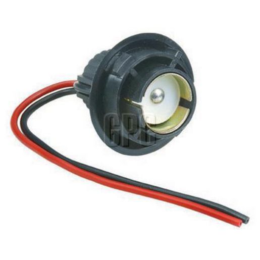 Narva Globe Holder BA15s Twist Lock Pre Wired 1 Pack - 49826BL