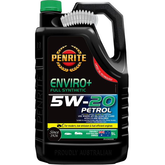 Penrite Enviro+ 5W-20 Engine Oil 5L - EPLUS5W20005