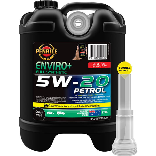 Penrite Enviro+ 5W-20 Engine Oil 20L - EPLUS5W20020