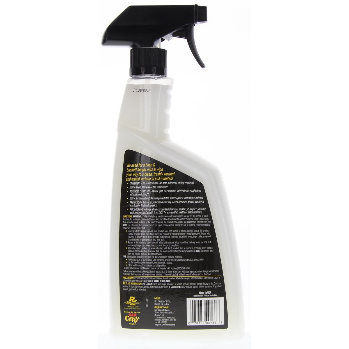 Meguiar's Ultimate Wash & Wax Anywhere 768ml - G3626