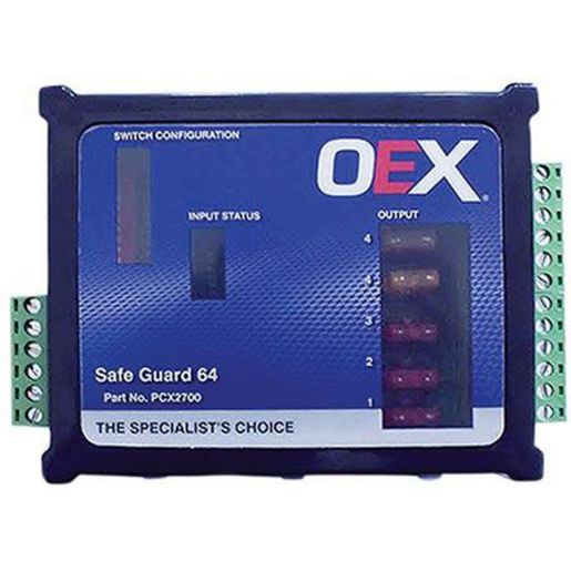 OEX Power Control Safety Device 6 input Signals & 4 Out Switching Circuits - PCX2700