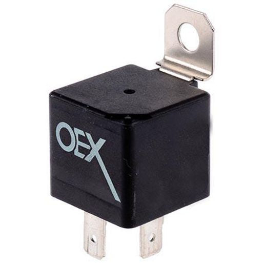 OEX Mini Relay 12V 4 Pin Normally Open 40A - Resistor Protected, Sealed - ACX1939RBL
