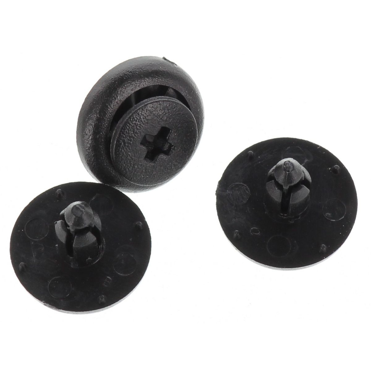 Champion Push Rivet  Black Len: 14mm Stem Dia: 5mm Head: 15mm - TF74