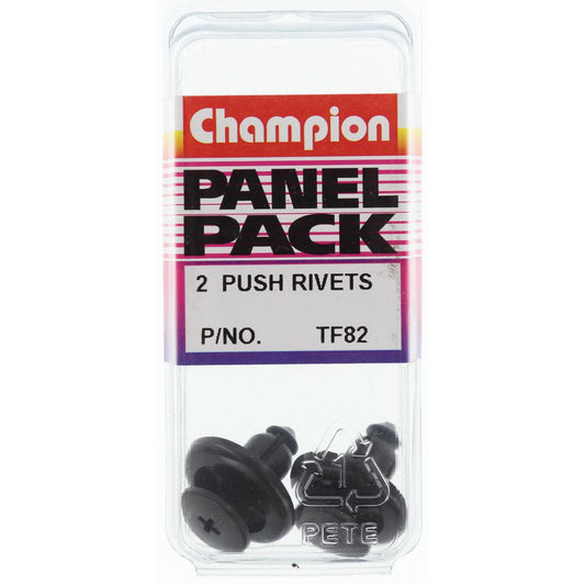 Champion Push Rivet Len: 9mm Hole: 9x9mm Head: 20mm - TF82