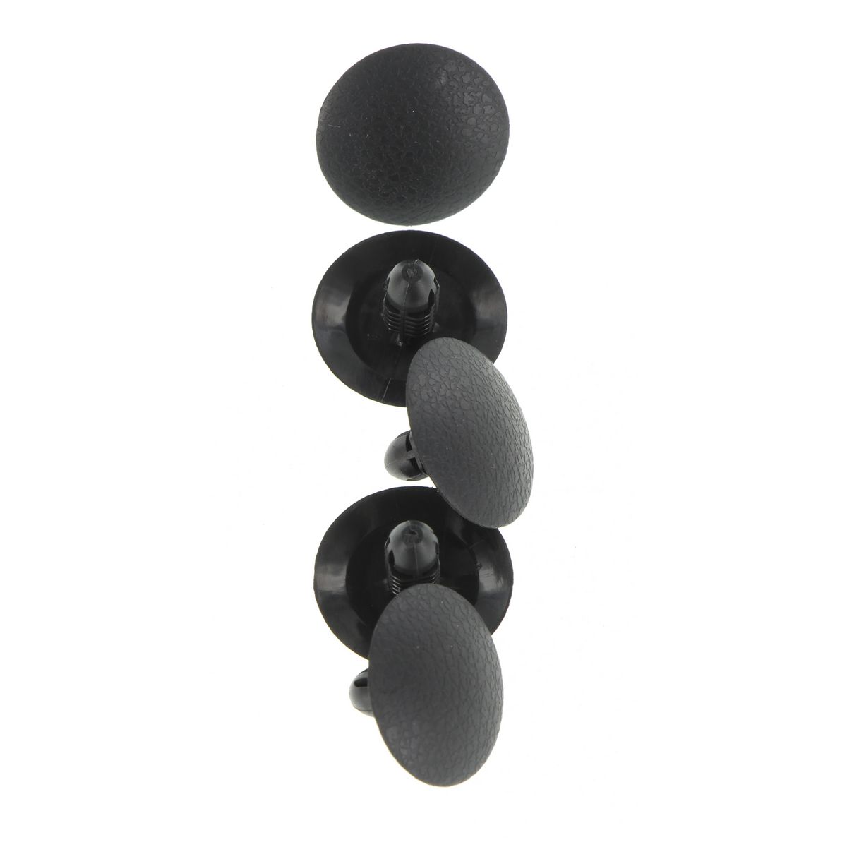 Champion Xmas Tree Clip Black Len: 15.7mm Stem Dia: 6.2mm Head: 24mm - TF90