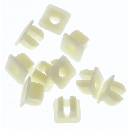 Champion Screw Grommet Clear Len:9.5x9.5mm Hole:7mm - TF94