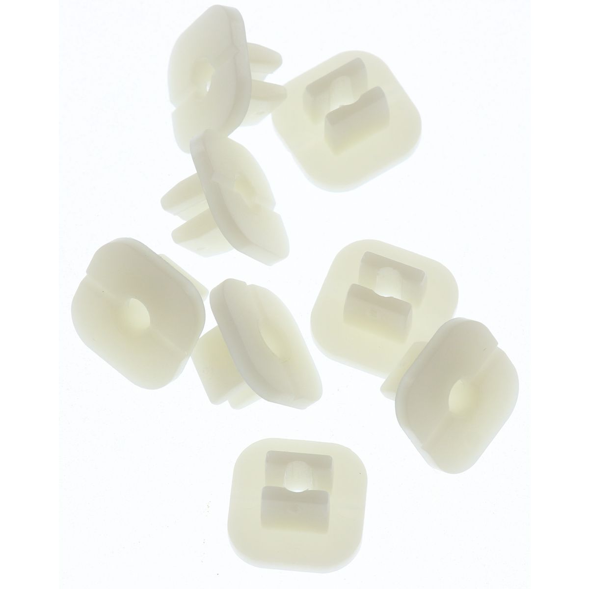 Champion Screw Grommet  Clear Len: 17mm Width: 17mm Hole: 8x8.5mm - TF96