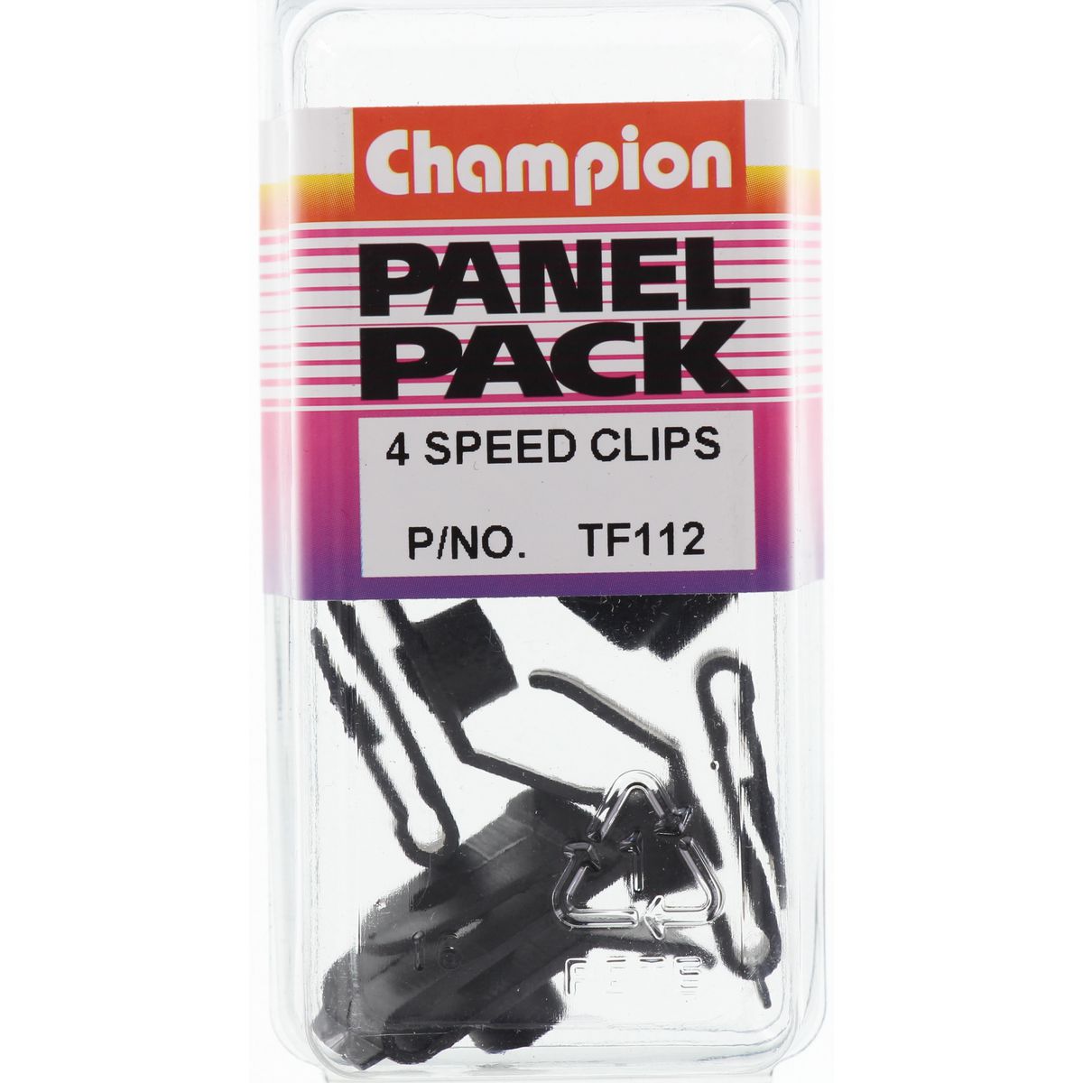 Champion Speed Clip  Black Screw Size: 4.8mm - TF112