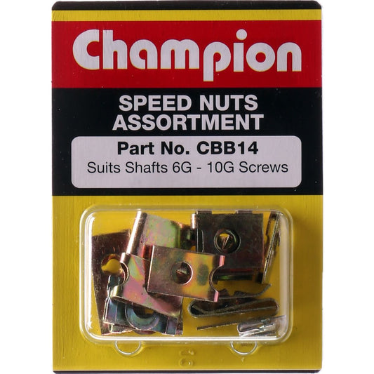 Champion Blister Assortment Speed Nuts - CBB14