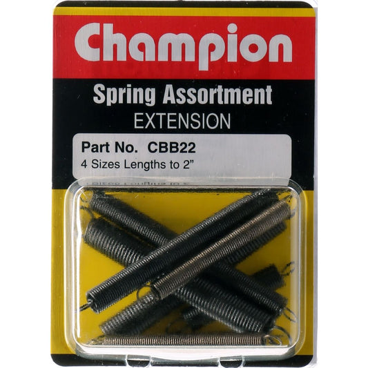 Champion Blister Assortment Extension Springs - CBB22