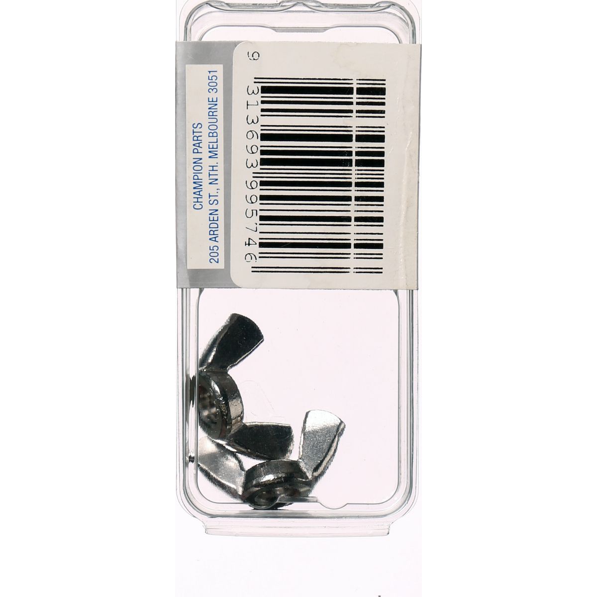 Champion Wing Nut Stainless Steel 1/4in UNC 316/A4 - IWN04