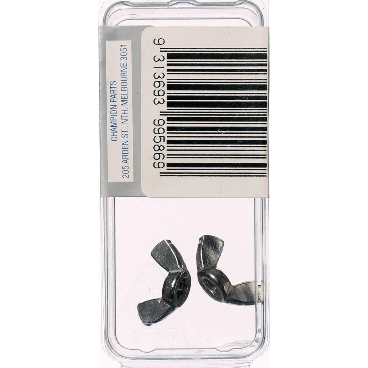 Champion Wing Nut Stainless Steel M5x0.8 316/A4 - MWN5