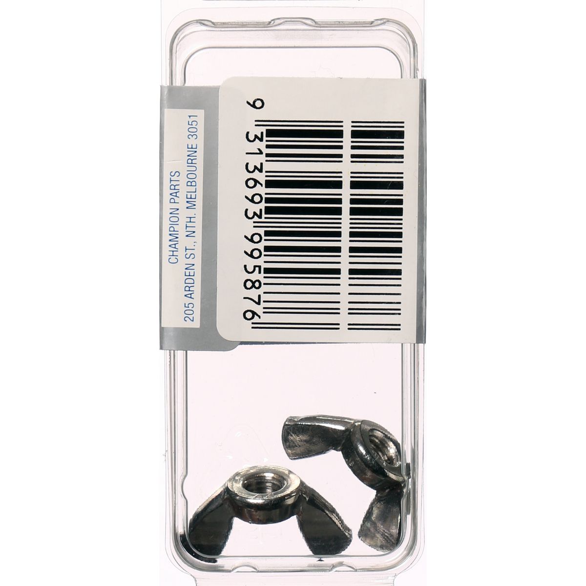 Champion Wing Nut Stainless Steel M6x1.00 316/A4 - MWN6