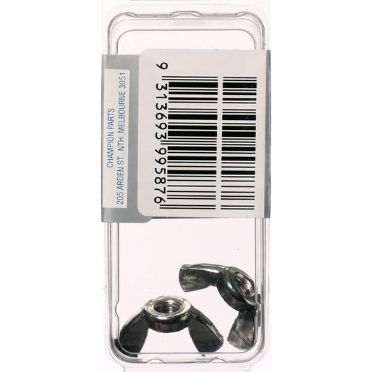 Champion Wing Nut Stainless Steel M6x1.00 316/A4 - MWN6