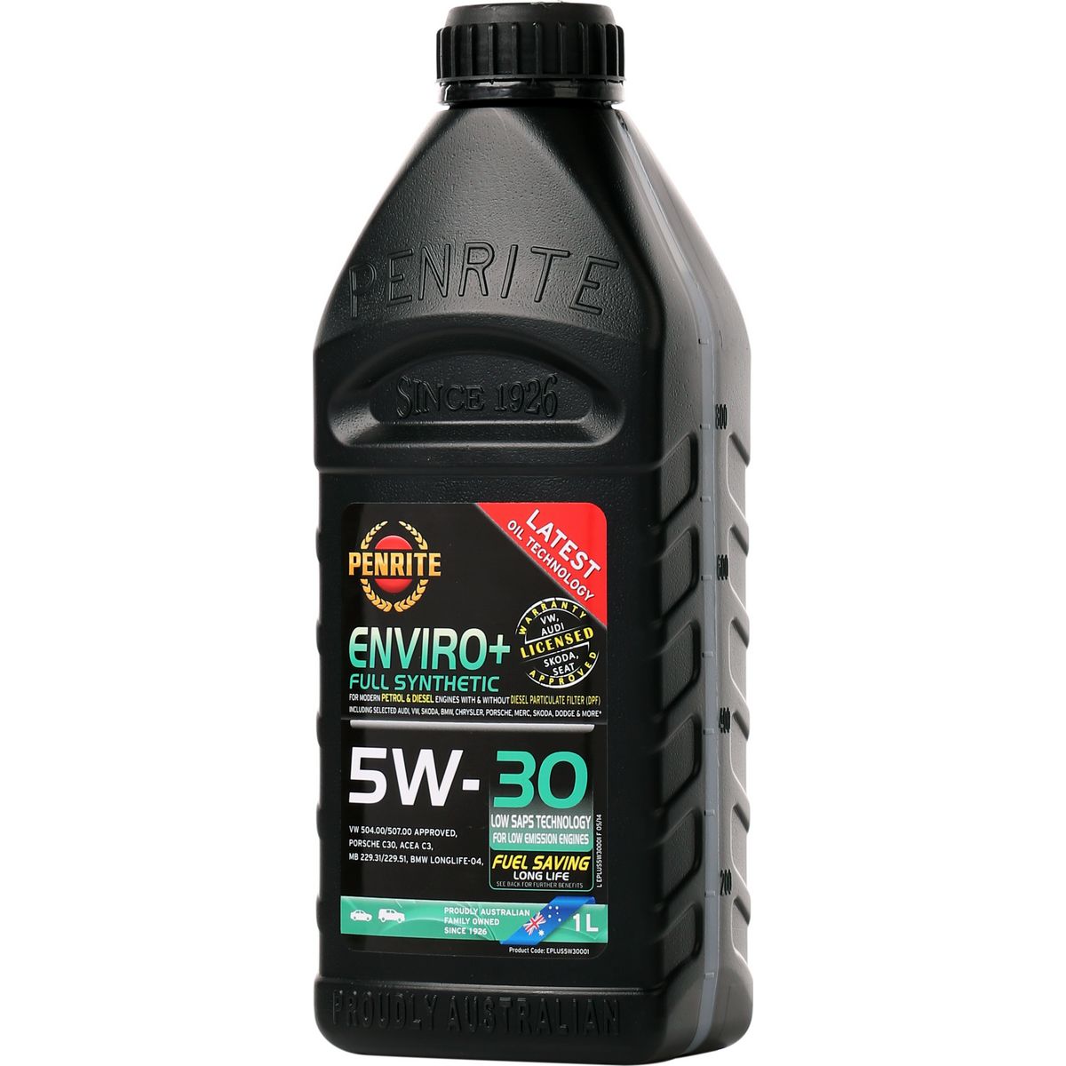 Penrite Enviro+ 5W-30 Engine Oil 1L - EPLUS5W30001