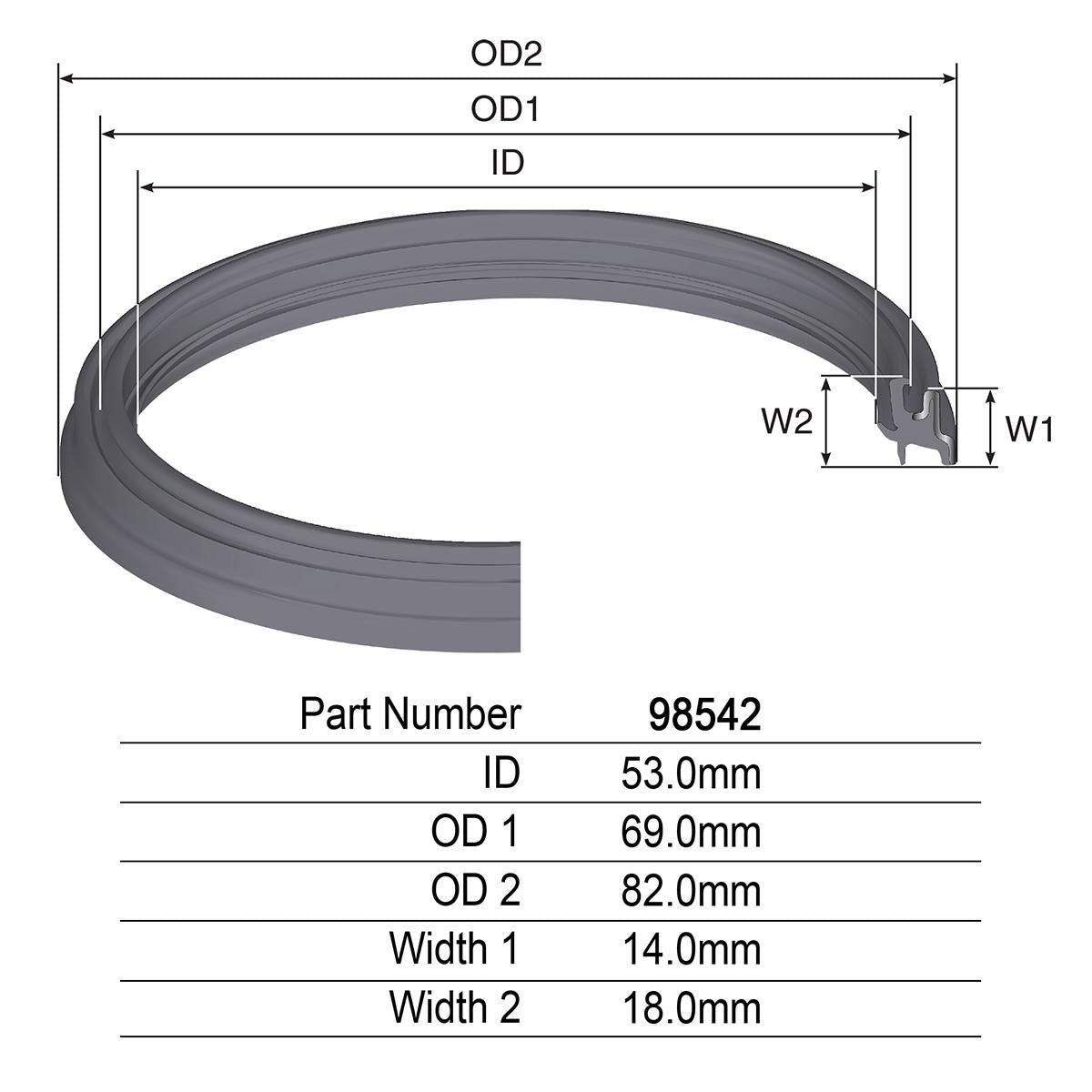 Kelpro Oil Seal - 98542