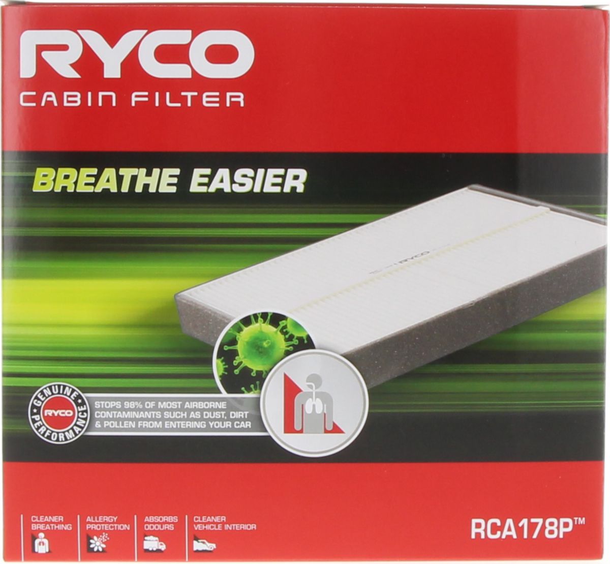 Ryco 4WD Filter Kit to suit Toyota Hilux KUN16/KUN26 - RSK2C