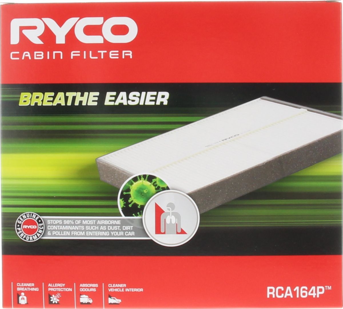 Ryco 4WD Filter Kit to suit Toyota Landcruiser Prado KDJ150/155 - RSK16C