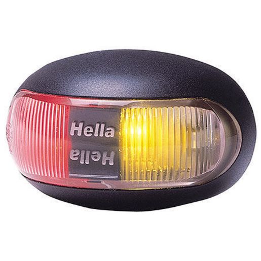 HELLA Side Marker Light Red/Amber LED 9 to 33V - 2053BULK