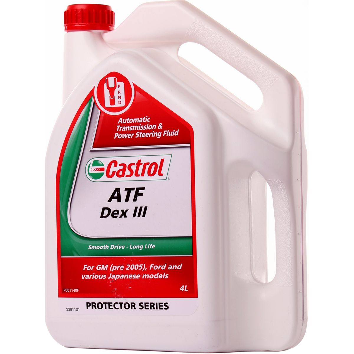 Castrol Automatic Transmission Fluid ATF Dex III 4L - 3381101