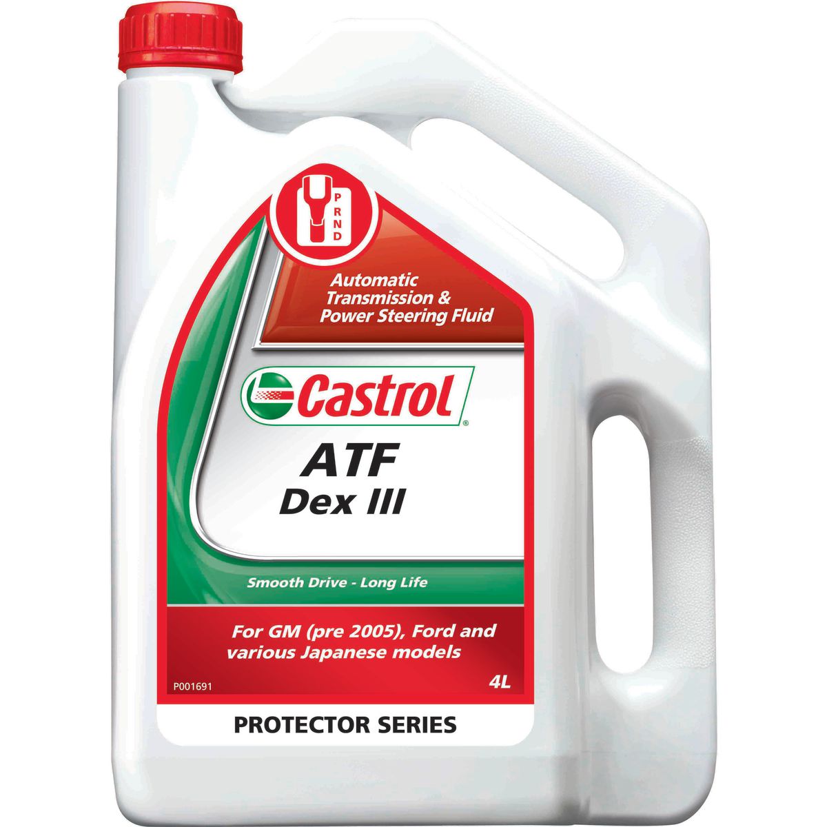 Castrol Automatic Transmission Fluid ATF Dex III 4L - 3381101