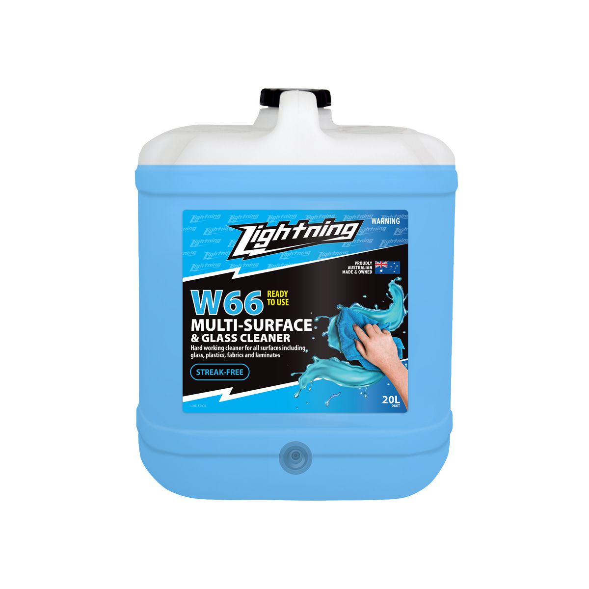 Lightning W66 Window & All Surface Cleaner 20Ltr - 066T