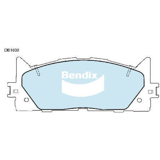 Bendix Brake Pad Set Heavy Duty Front - DB1800HD