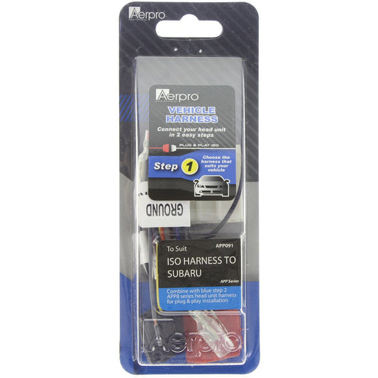 Aerpro ISO Harness fits Subaru - APP091