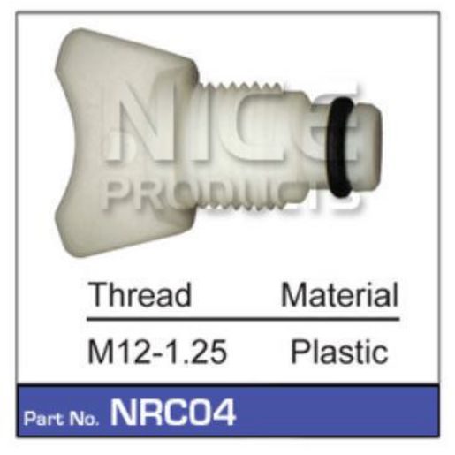 Nice Radiator Drain Plug M12 - 1.25 - NRC04