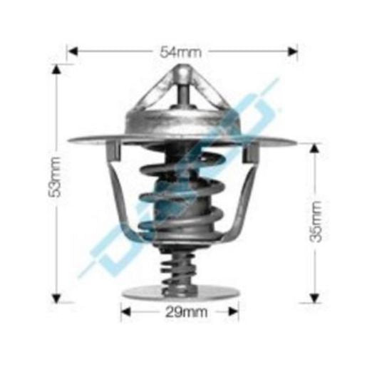 Dayco Thermostat 54mm - 82 Degrees C - DT24A