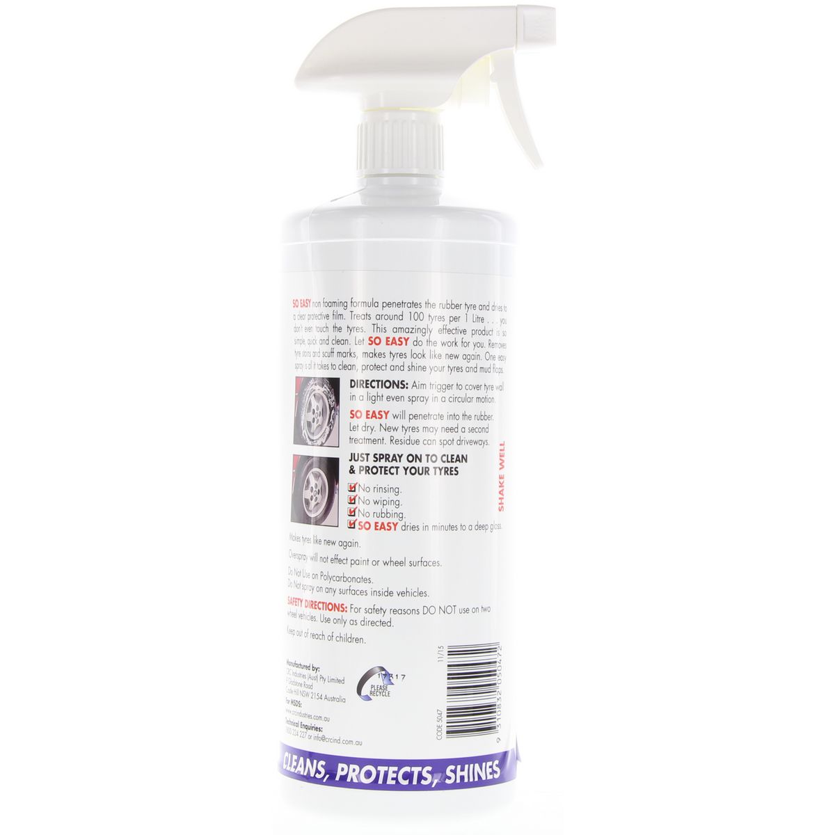 CRC So Easy One Step Tyre Care 1L - 5047