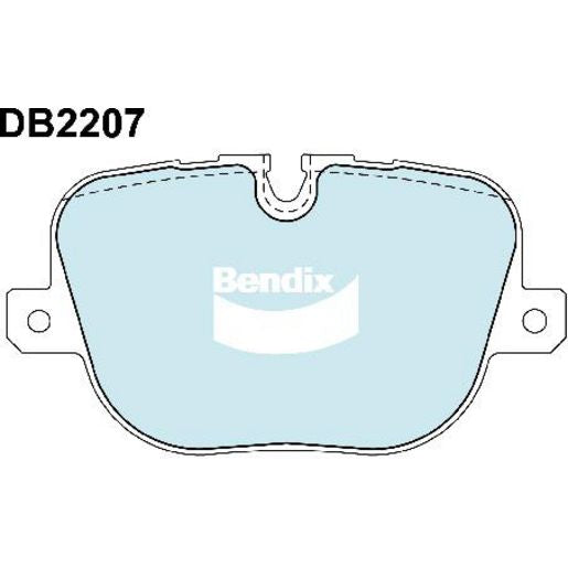 Bendix Heavy Duty Brake Pads Set Rear - DB2207HD